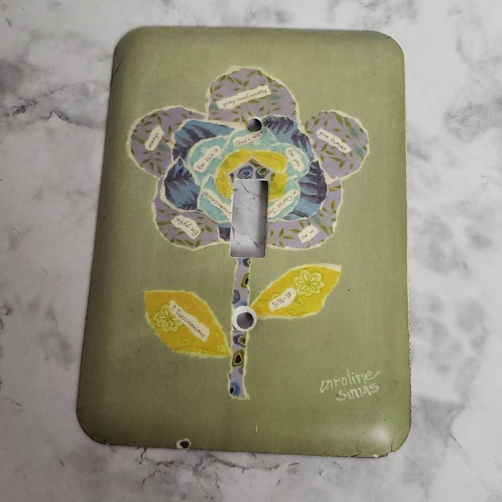Caroline Simas Lightswitch Cover‎